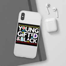 Load image into Gallery viewer, Young Gifted and Black Phone Flexi Cases