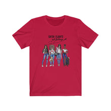 Load image into Gallery viewer, Catch Flights Not Feelings Jersey Short Sleeve Tee