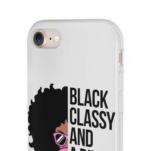 Load image into Gallery viewer, Black Classy and a Bit Sassy Flexi Cases