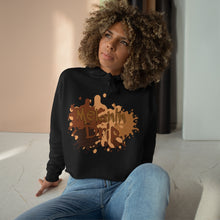 Load image into Gallery viewer, Melanin Drip Crop Hoodie