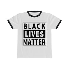 Load image into Gallery viewer, Black Lives Matter Unisex Ringer Tee
