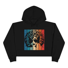 Load image into Gallery viewer, Unapologetically Dope Crop Hoodie