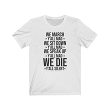Load image into Gallery viewer, Ya'll Silent Unisex Jersey Short Sleeve Tee