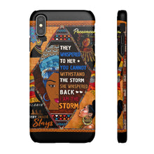 Load image into Gallery viewer, I am The Storm Snap Case