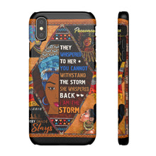 Load image into Gallery viewer, I am The Storm Snap Case