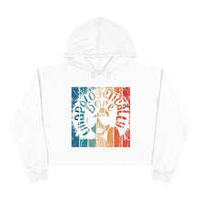 Load image into Gallery viewer, Unapologetically Dope Crop Hoodie