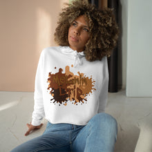 Load image into Gallery viewer, Melanin Drip Crop Hoodie