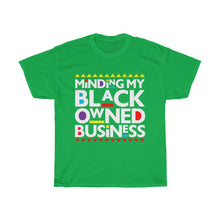 Load image into Gallery viewer, Minding My Black Owned Business Unisex Heavy Cotton Tee