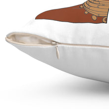 Load image into Gallery viewer, I Am The Storm Spun Polyester Square Pillow