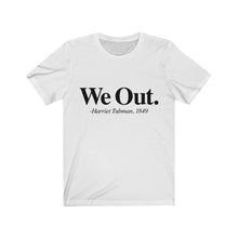 Load image into Gallery viewer, We Out Jersey Short Sleeve Tee