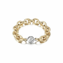 Load image into Gallery viewer, CZ Ball Link Bracelet (available in 3 colors)