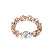 Load image into Gallery viewer, CZ Ball Link Bracelet (available in 3 colors)