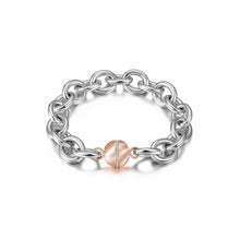 Load image into Gallery viewer, CZ Ball Link Bracelet (available in 3 colors)