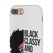 Load image into Gallery viewer, Black Classy and a Bit Sassy Flexi Cases