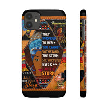 Load image into Gallery viewer, I am The Storm Snap Case