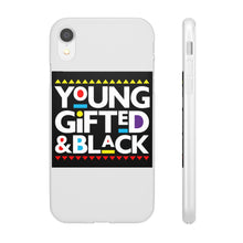Load image into Gallery viewer, Young Gifted and Black Phone Flexi Cases