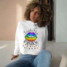 Load image into Gallery viewer, Taste the Rainbow Crop Hoodie