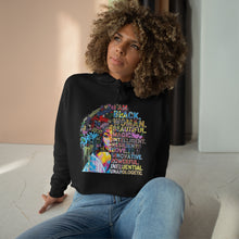 Load image into Gallery viewer, I Am Crop Hoodie