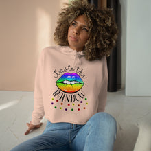Load image into Gallery viewer, Taste the Rainbow Crop Hoodie
