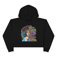 Load image into Gallery viewer, I Am Crop Hoodie