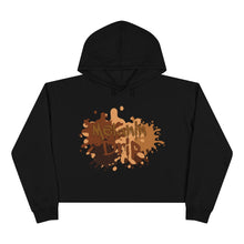 Load image into Gallery viewer, Melanin Drip Crop Hoodie