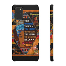 Load image into Gallery viewer, I am The Storm Snap Case