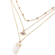 Load image into Gallery viewer, All Seeing Eye Multilayer Necklace