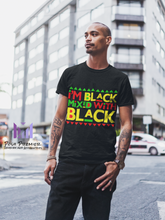 Load image into Gallery viewer, Black Mixed With Black Unisex Heavy Cotton Tee