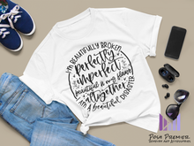 Load image into Gallery viewer, Perfectly Imperfect Jersey Short Sleeve Tee