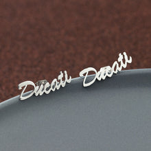 Load image into Gallery viewer, Stud Custom Name Earrings
