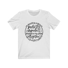Load image into Gallery viewer, Perfectly Imperfect  Jersey Short Sleeve Tee
