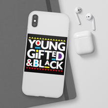 Load image into Gallery viewer, Young Gifted and Black Phone Flexi Cases
