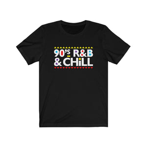 90s R&B & Chill Unisex Jersey Short Sleeve Tee