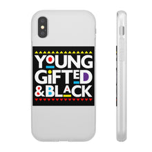 Load image into Gallery viewer, Young Gifted and Black Phone Flexi Cases
