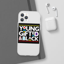 Load image into Gallery viewer, Young Gifted and Black Phone Flexi Cases
