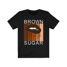 Load image into Gallery viewer, Brown Sugar Stripes Jersey Short Sleeve Tee
