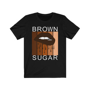 Brown Sugar Stripes Jersey Short Sleeve Tee