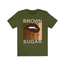 Load image into Gallery viewer, Brown Sugar Stripes Jersey Short Sleeve Tee
