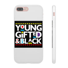 Load image into Gallery viewer, Young Gifted and Black Phone Flexi Cases
