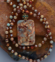 Load image into Gallery viewer, Bohemian Necklace Natural Stones Crystal

