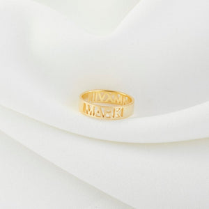 Custom Personalized Ring