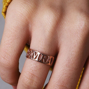 Custom Personalized Ring