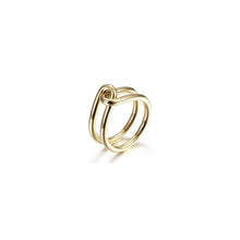 Load image into Gallery viewer, Gold Love Knot Ring
