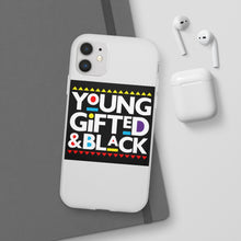 Load image into Gallery viewer, Young Gifted and Black Phone Flexi Cases
