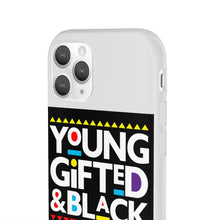 Load image into Gallery viewer, Young Gifted and Black Phone Flexi Cases
