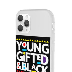 Young Gifted and Black Phone Flexi Cases