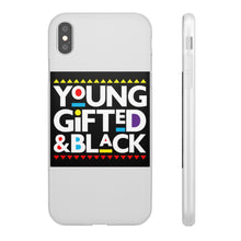 Load image into Gallery viewer, Young Gifted and Black Phone Flexi Cases
