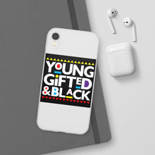 Load image into Gallery viewer, Young Gifted and Black Phone Flexi Cases
