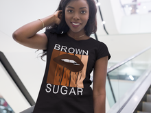 Load image into Gallery viewer, Brown Sugar Stripes Jersey Short Sleeve Tee
